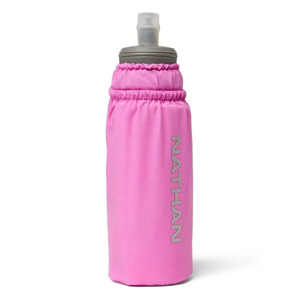 Nathan Pinnacle 350ml Soft Flask Zilver