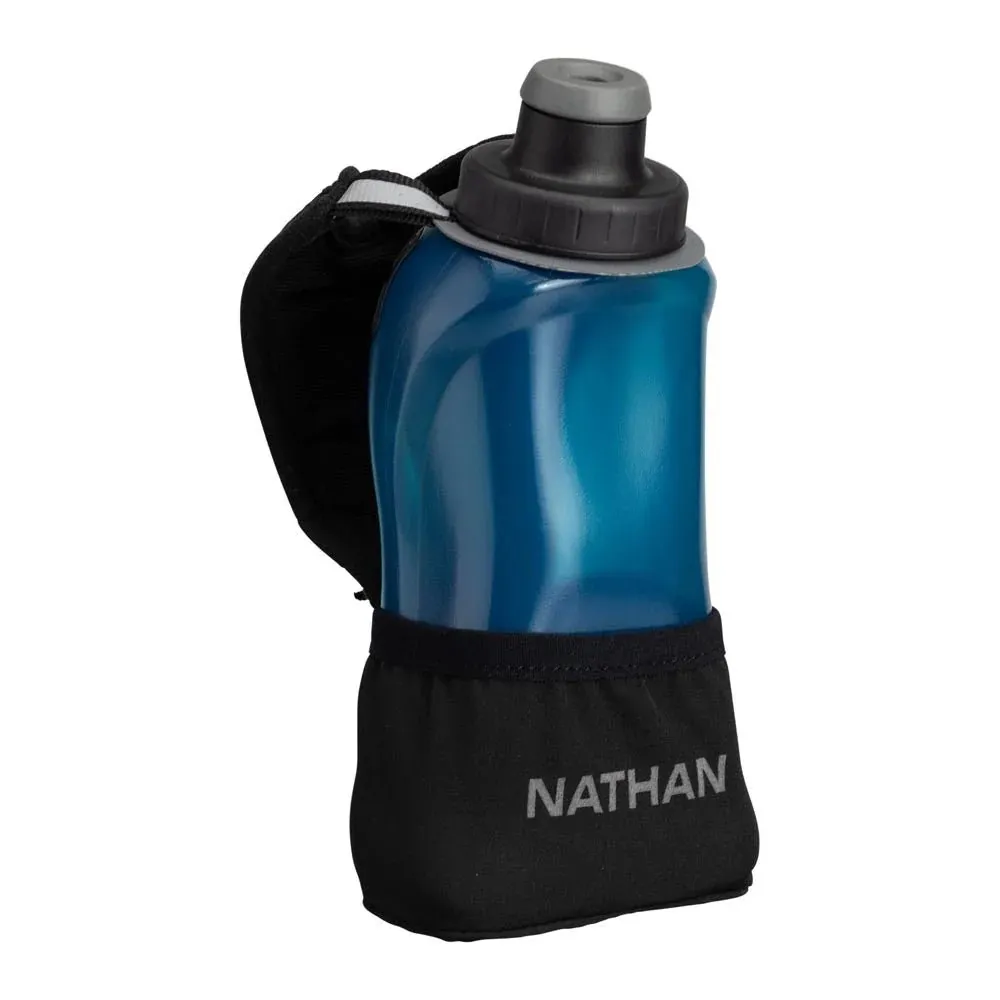 Nathan Quick Squeeze Lite 350ml Soft Flask Zwart