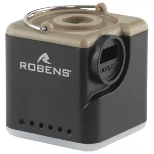 Robens Torrin 2in1 Lantern Luchtpomp Zwart
