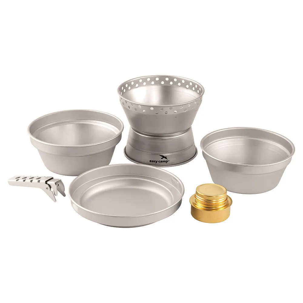 Easycamp Storm Cooker Kookset Zilver