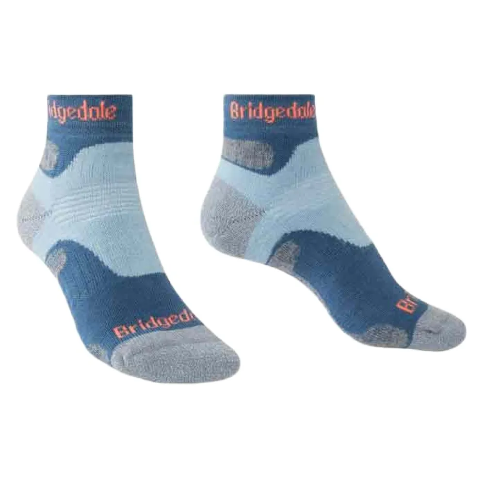 Bridgedale Hike Midweight Performance Ankle Sokken Blauw