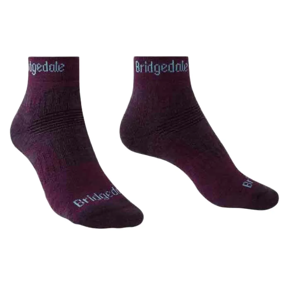 Bridgedale Hike Midweight Performance Ankle Sokken Paars