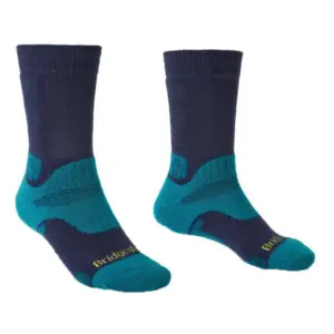Bridgedale Hike Midweight Performance Boot Lange Sokken Marineblauw