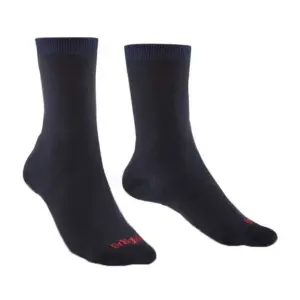 Bridgedale Liner Coolmax Boot 2 Pair Pack Lange Sokken Blauw