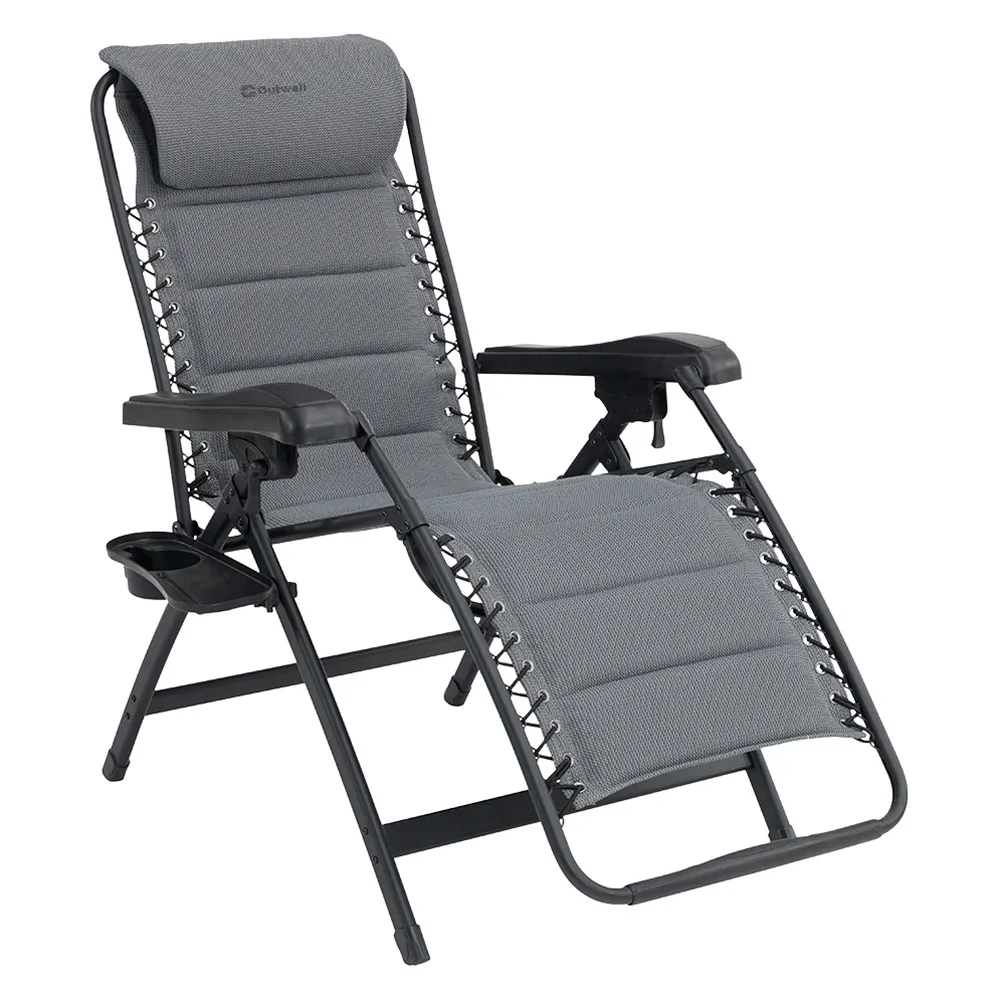 Outwell Acadia Ligstoel Grijs