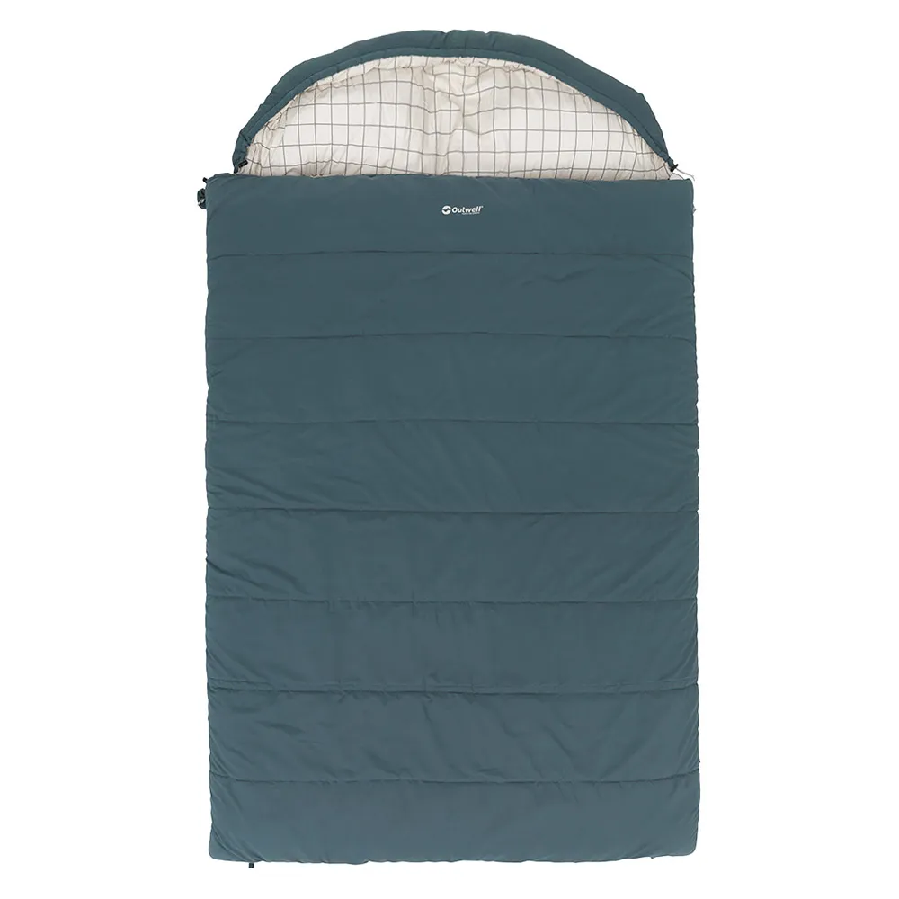 Outwell Camper Lux Double Slaapzak Blauw