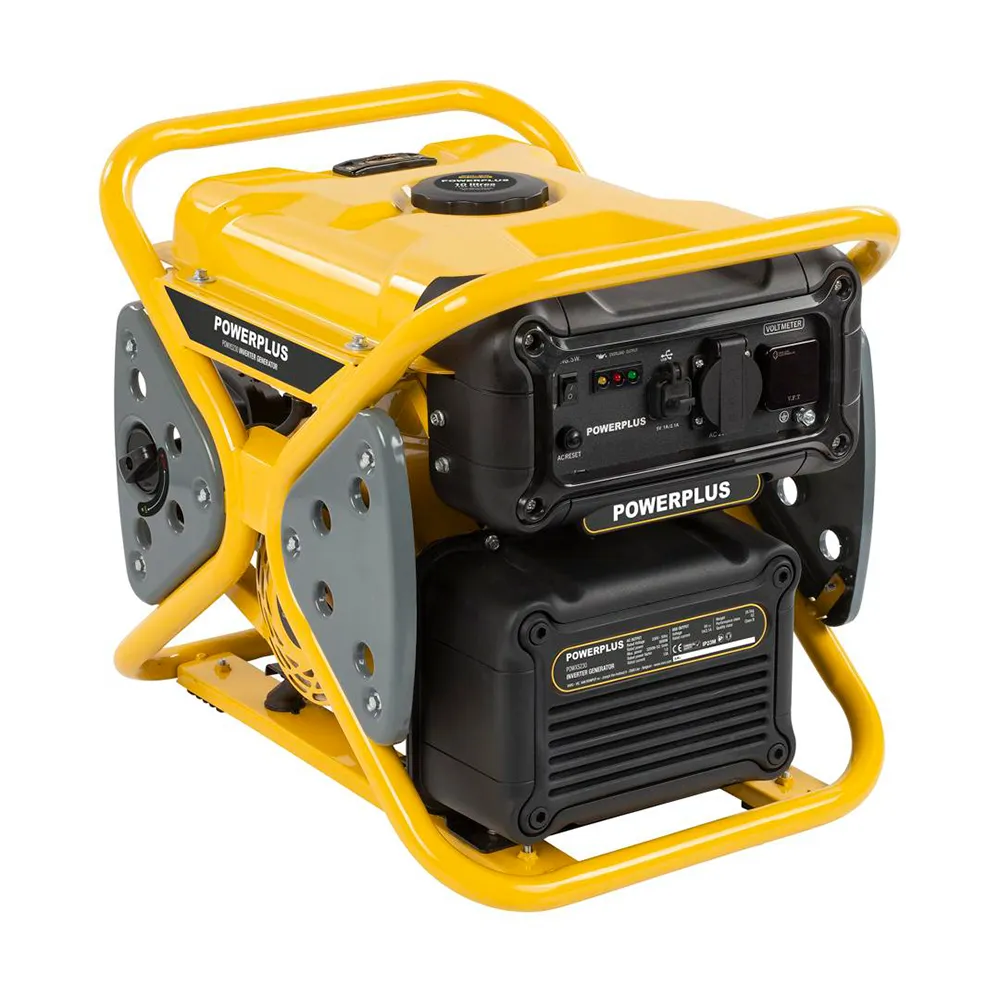 Powerplus Omvormer Elektrische Generator 3200w Zwart