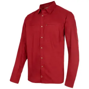 Trangoworld Wicklow Overhemd Met Lange Mouwen Rood