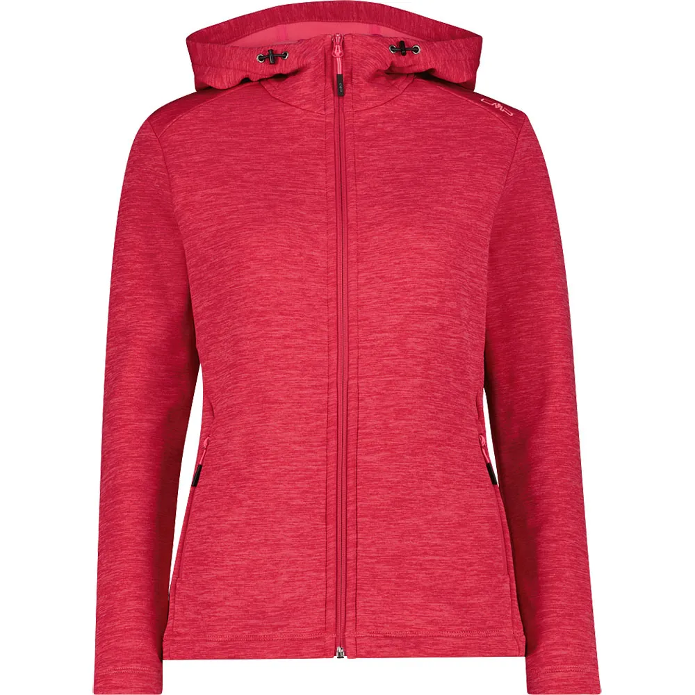 Cmp 30e9676 Fleece Met Kap Magenta Mel.