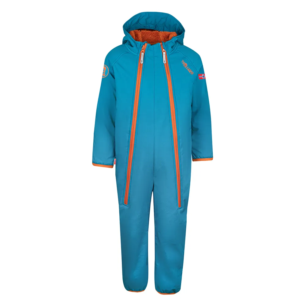 Trollkids Nordkapp Overall Deep Lagoon / Cinnamon