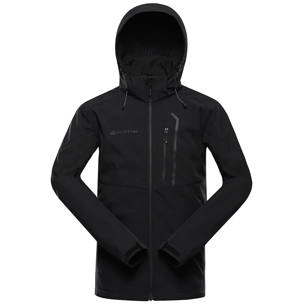 Alpine Pro Geder Plus Softshelljack Zwart