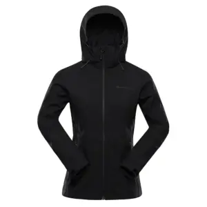 Alpine Pro Gedera Softshelljack Zwart