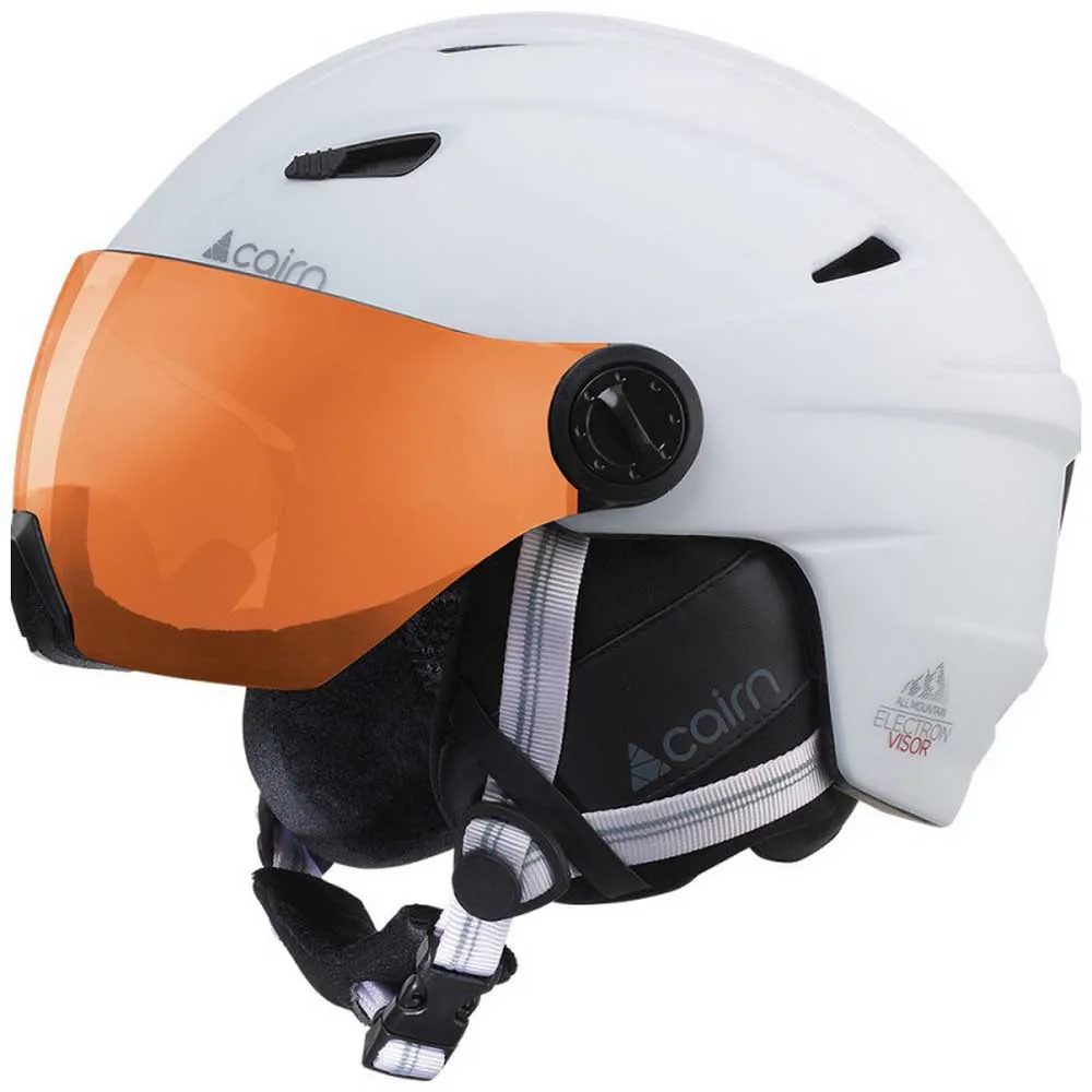Cairn Electron Visor Spx 3 Helm Met Vizier Wit
