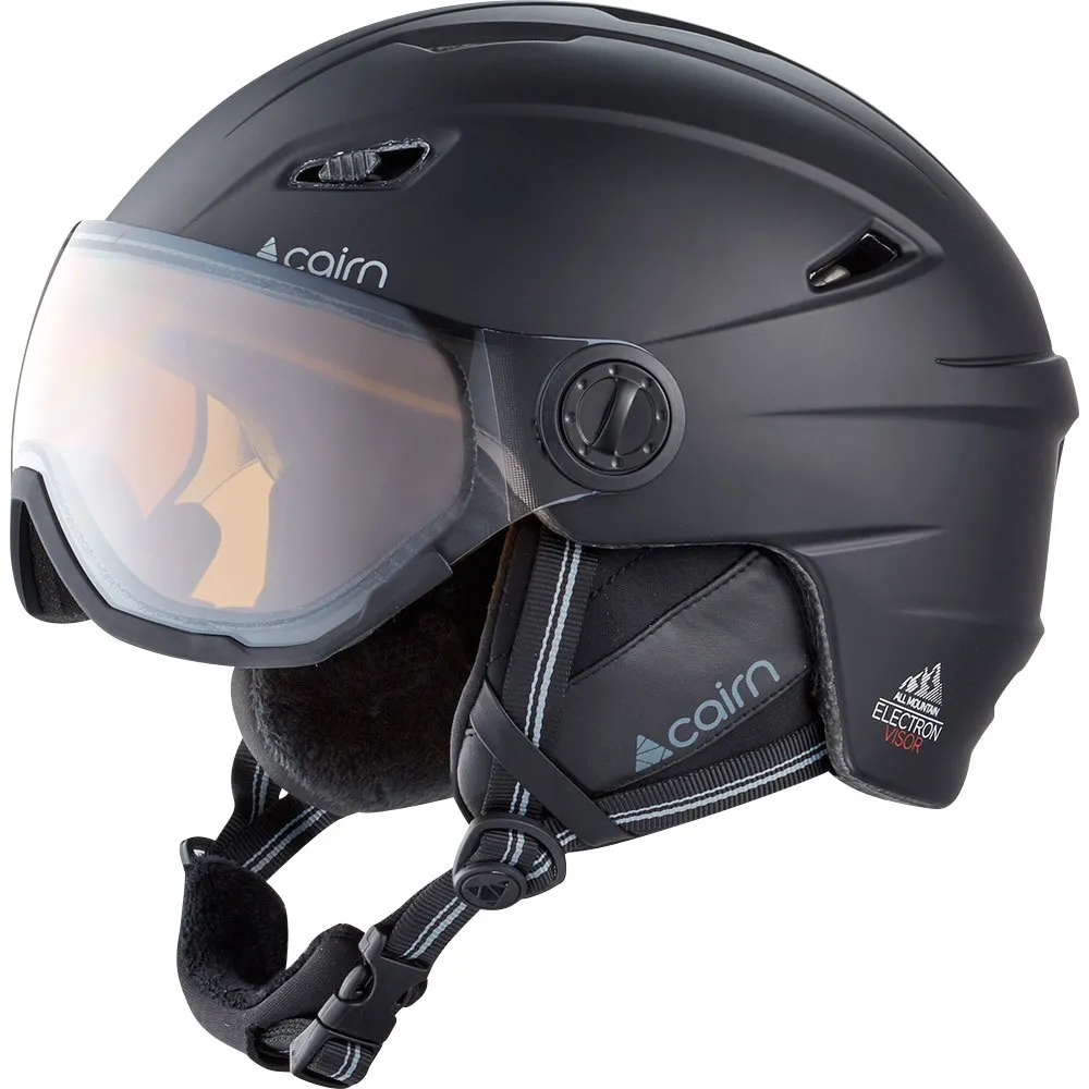 Cairn Electron Visor Spx 3 Helm Met Vizier Zwart