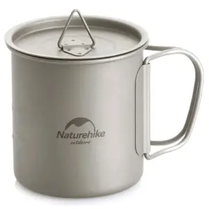 Naturehike Titanium 450 Ml Mok Grijs