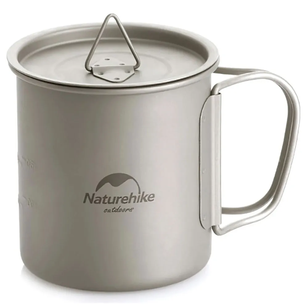 Naturehike Titanium 600 Ml Mok Grijs