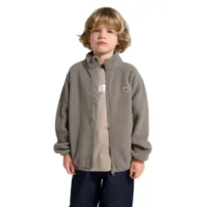 Hummel Atlas Fleece Met Volledige Rits Antraciet