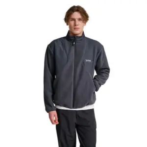 Hummel Hybrid Fleece Met Volledige Rits Ebony
