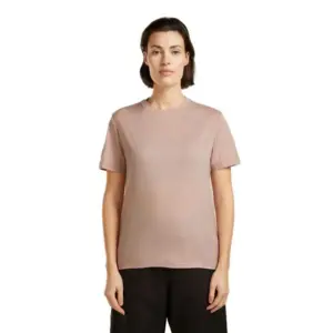 Icebreaker 15.5 Merinofine™ Jersey T-shirt Met Korte Mouwen Roze