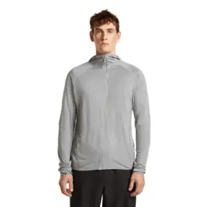 Icebreaker 150 Merinofine™ Ace Sweatshirt Met Rits Grijs