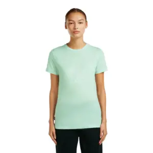 Icebreaker Merino 150 Tech Lite Hike Path T-shirt Met Korte Mouwen Groen