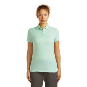 Icebreaker Merino 150 Tech Lite Polo Korte Mouw Poloshirt Groen