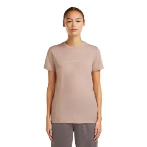 Icebreaker Merino 150 Tech Lite Sparkling Stars T-shirt Met Korte Mouwen Roze