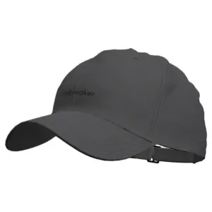 Icebreaker Merino 6 Panel Pet Zwart