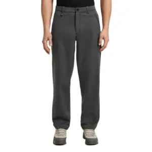 Icebreaker Merino Blend Cotton Twill Wander Broek Zwart