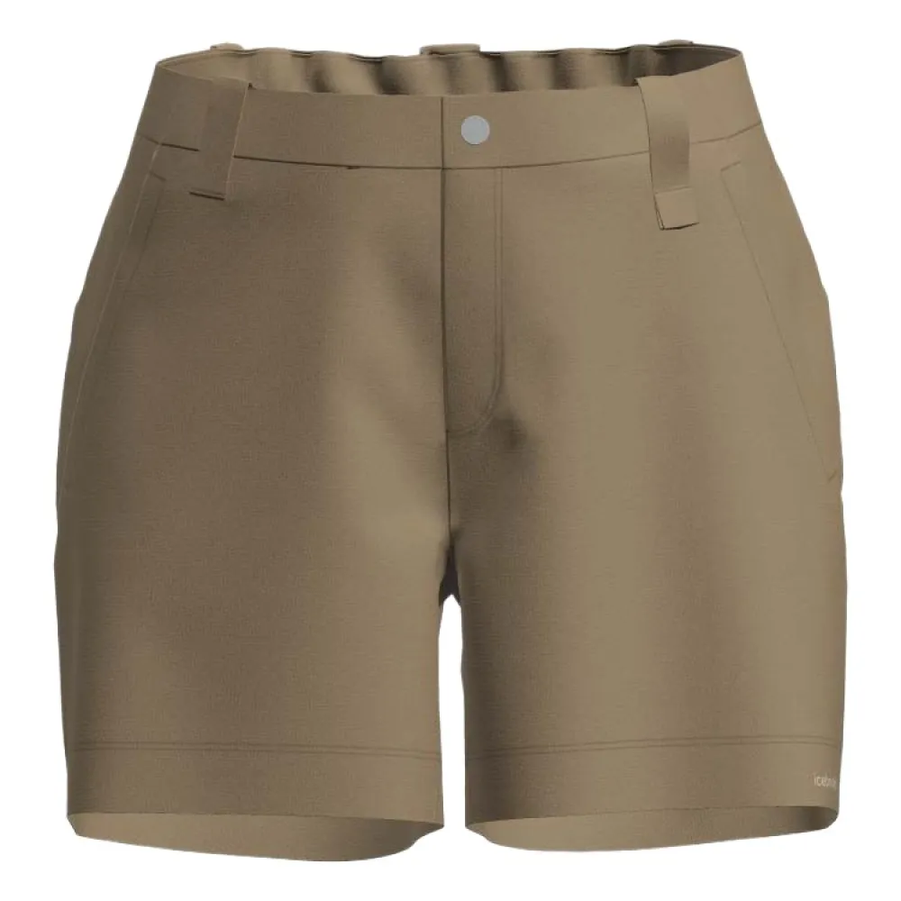 Icebreaker Merino Blend Elevation Stretch 5´´ Korte Broek Cumin