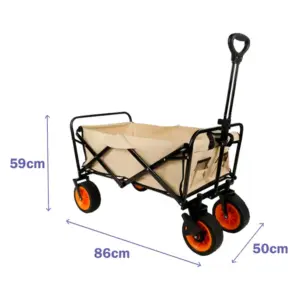 Marbueno Summer 10479 86x50x59 Cm 200kg Winkelwagen Beige