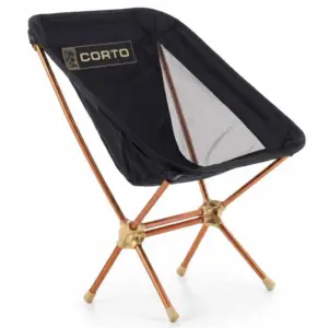 Corto Folding Lite Stoel Zwart