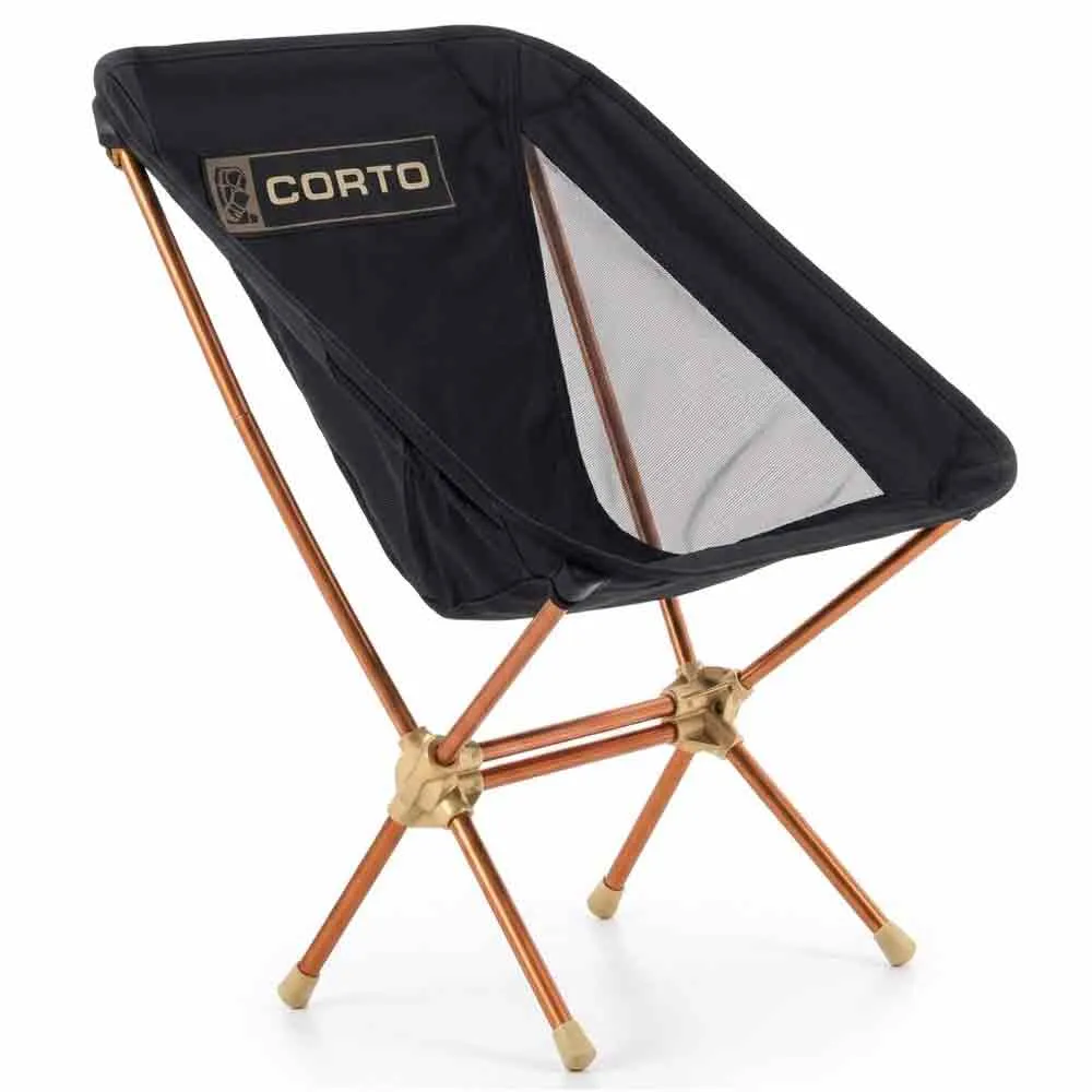 Corto Folding Lite Stoel Zwart