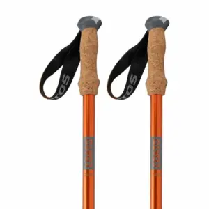 Corto Nepal 3 Parts Powerlock Cork Grip Stokken Oranje