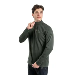 Altus Malaren Sweatshirt Met Halve Rits Avocado