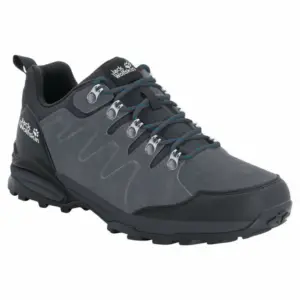 Jack Wolfskin Refugio Texapore Low Wandelschoenen Gerenoveerd Zwart