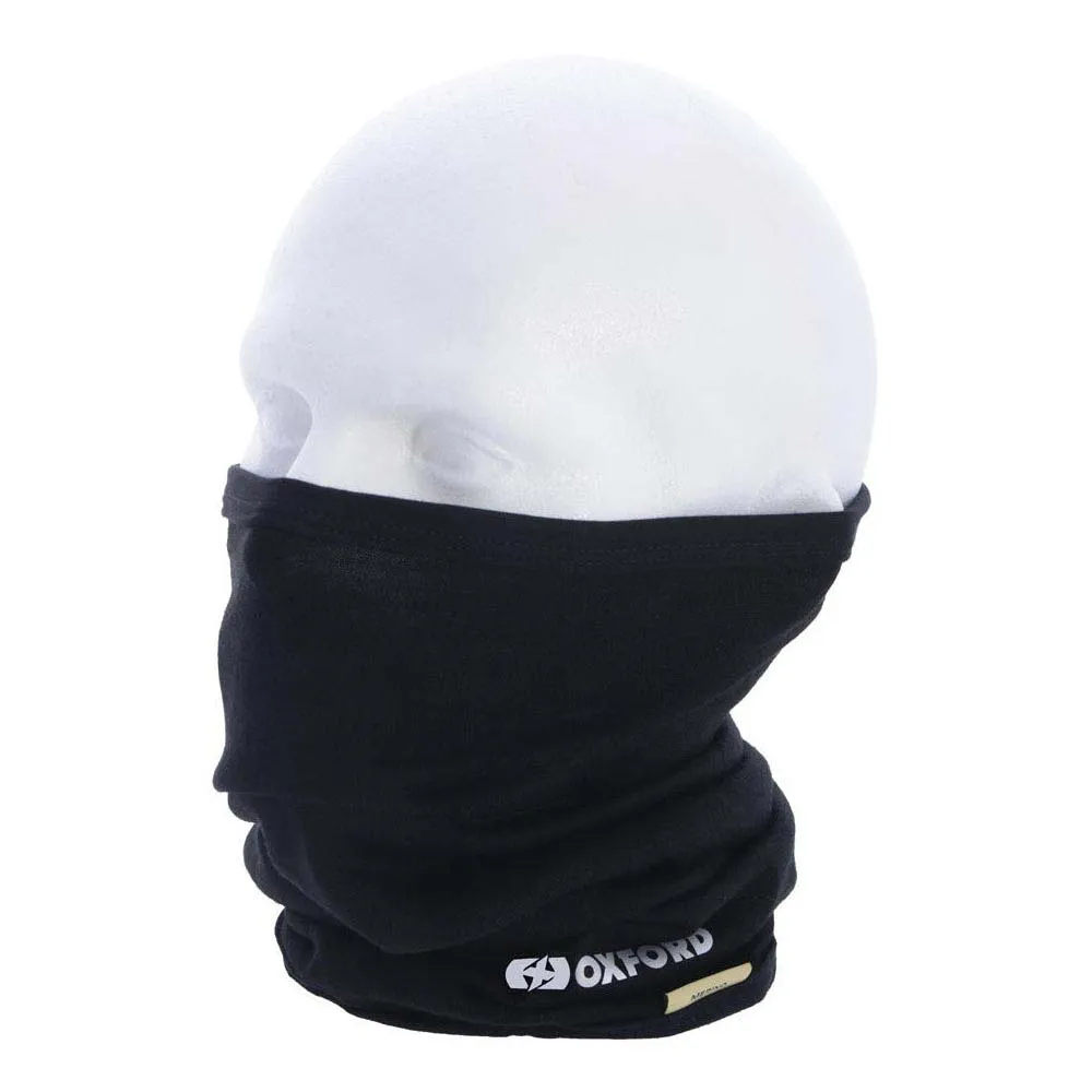 Oxford Merino Nekwarmer Zwart