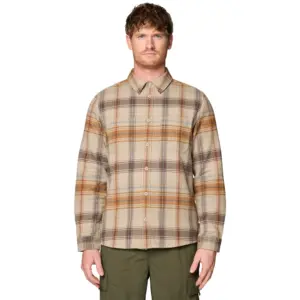 Mountain Hardwear Plusher™ T-shirt Met Lange Mouwen Badlands Wyoming Plaid
