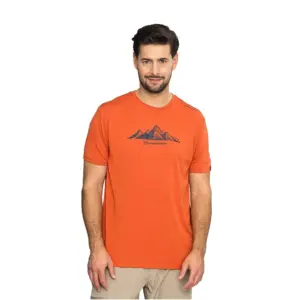 Viking Lenta Bamboo Light T-shirt Met Korte Mouwen Oranje