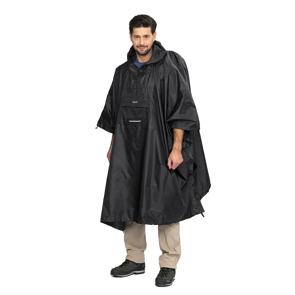 Viking Vesper Poncho Zwart