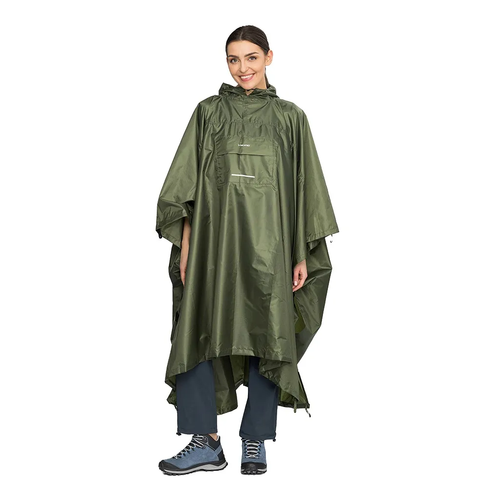 Viking Vesper Poncho Groen