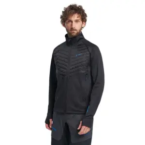 Tenson Touring Midlayer Fleece Met Volledige Rits Antracithe