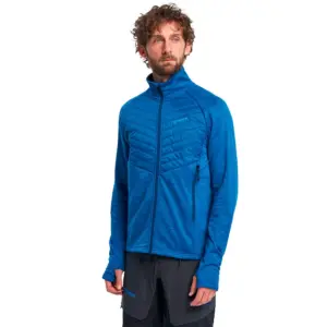 Tenson Touring Midlayer Fleece Met Volledige Rits Blauw