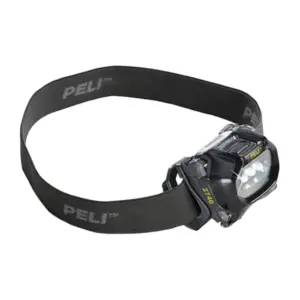 Peli Hoofdlamp Zwart