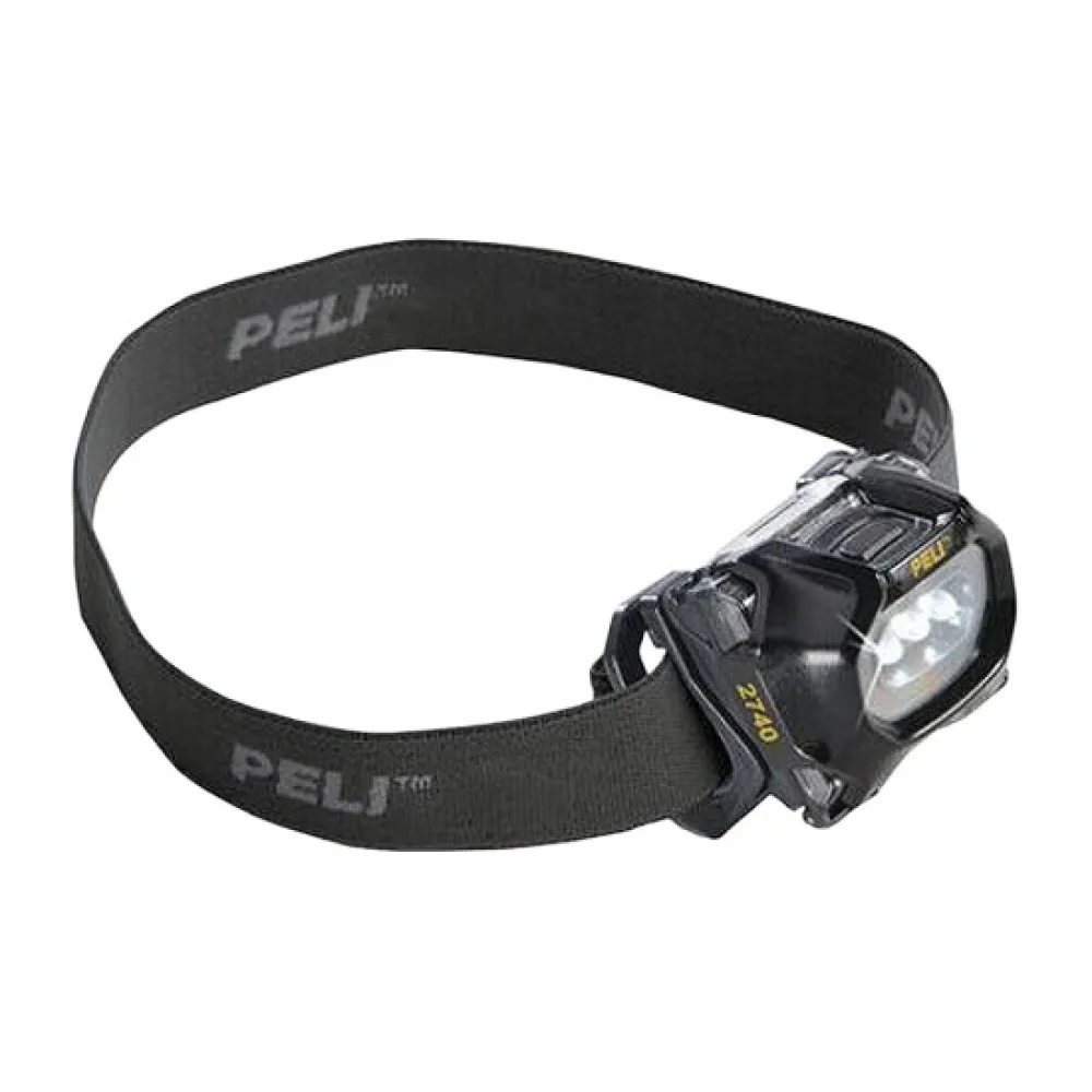 Peli Hoofdlamp Zwart