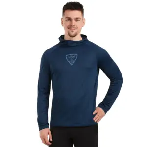Kilpi Aileen T-shirt Met Lange Mouwen Blauw