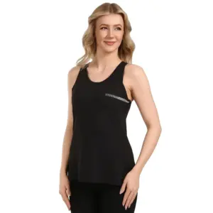 Kilpi Sien Mouwloos T-shirt Zwart