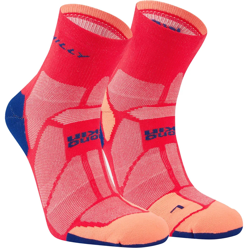 Hilly Socks Marathon Fresh Korte Sokken Blauw