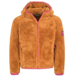 Trollkids Borgund Xt Jas Almond / Bright Berry
