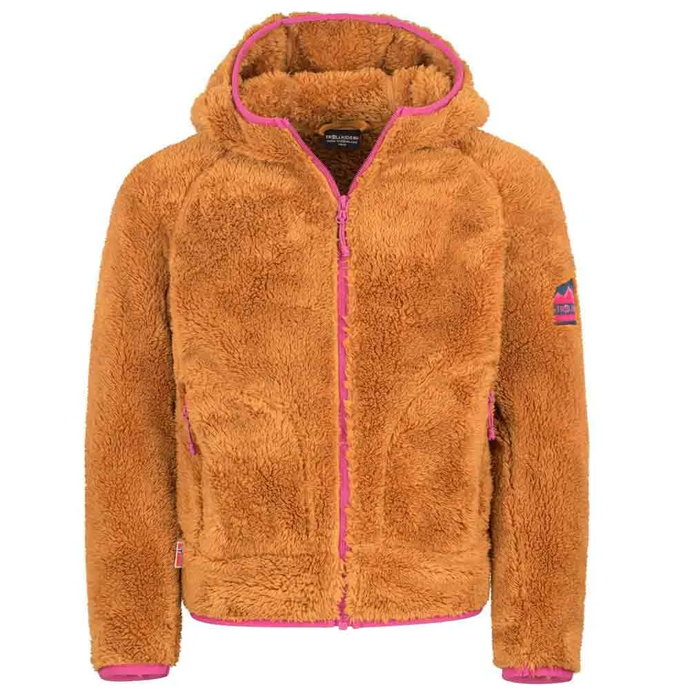 Trollkids Borgund Xt Jas Almond / Bright Berry
